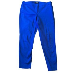 Royal blue suit ankle pants  size 10